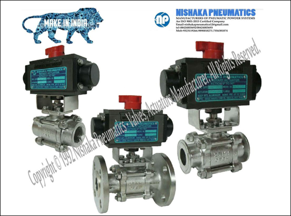 Ball Valve With Actuators